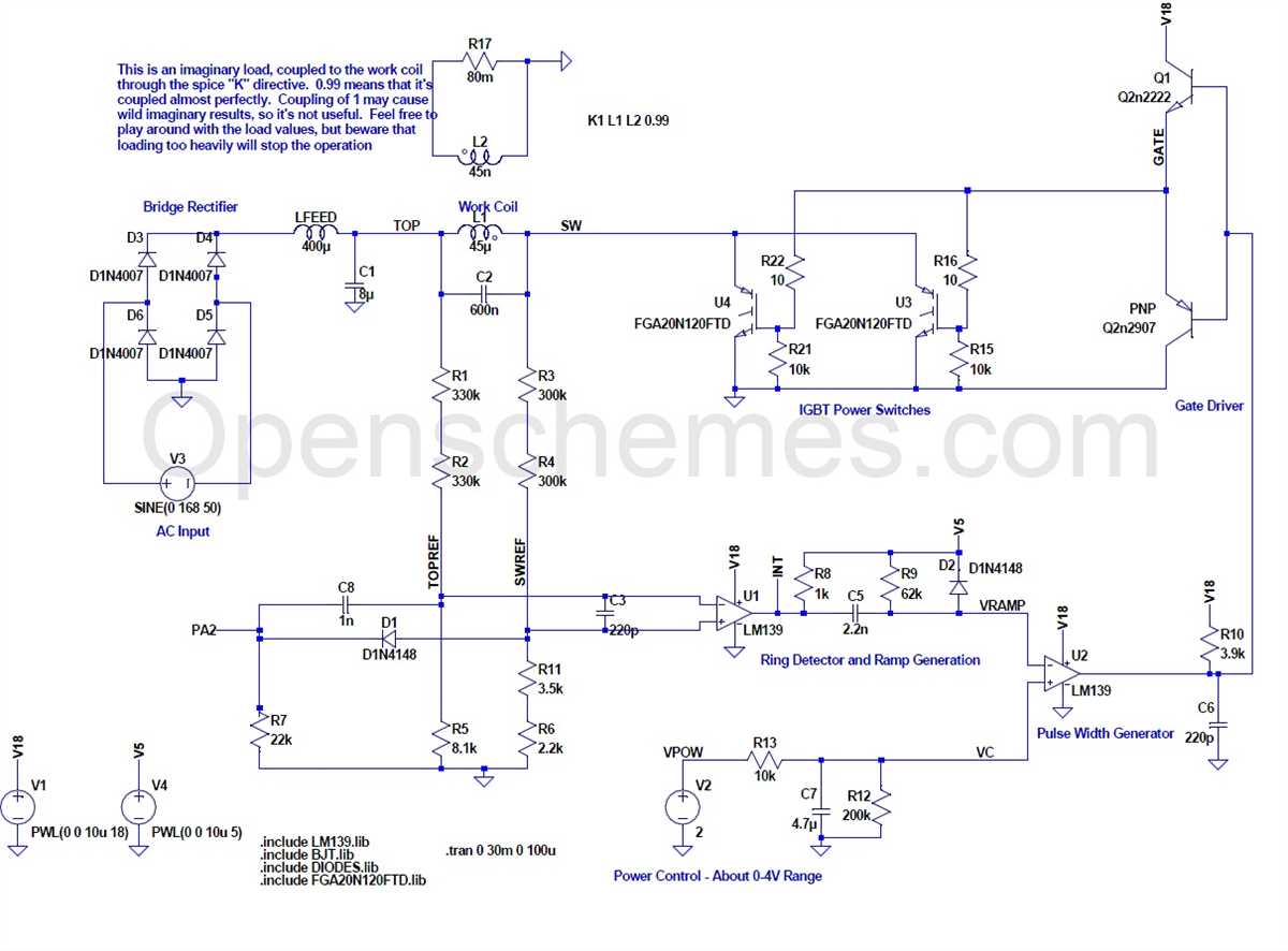 Understanding The Circuit Diagram Of An Induction Cooker