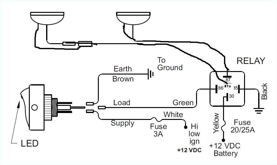 Wiring Diagram For An Alternating Relay