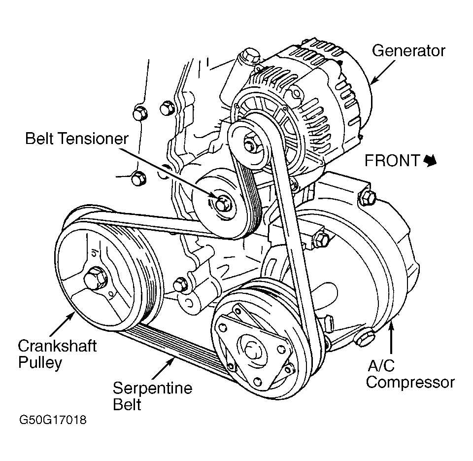 Diagram Of Serpentine Belt For Toyota Camry